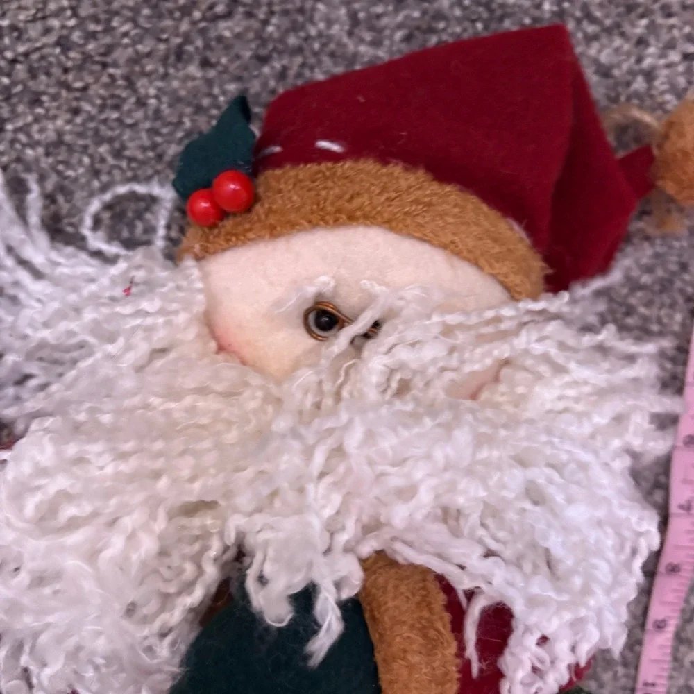 Rustic Santa Claus Doll Christmas Holiday Decor Large Plush‎ Figure